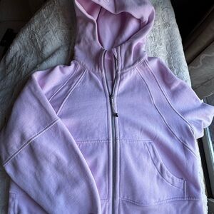 Pink oversized Lululemon Scuba